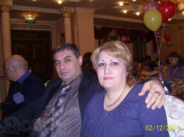 Григорян Амаяк и его жена Нарине